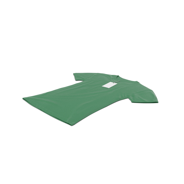 T Shirt: Female Crew Neck Laying With Tag Green PNG & PSD Images T Shirt: Female Crew Neck Laying With Tag Green PNG & PSD Images