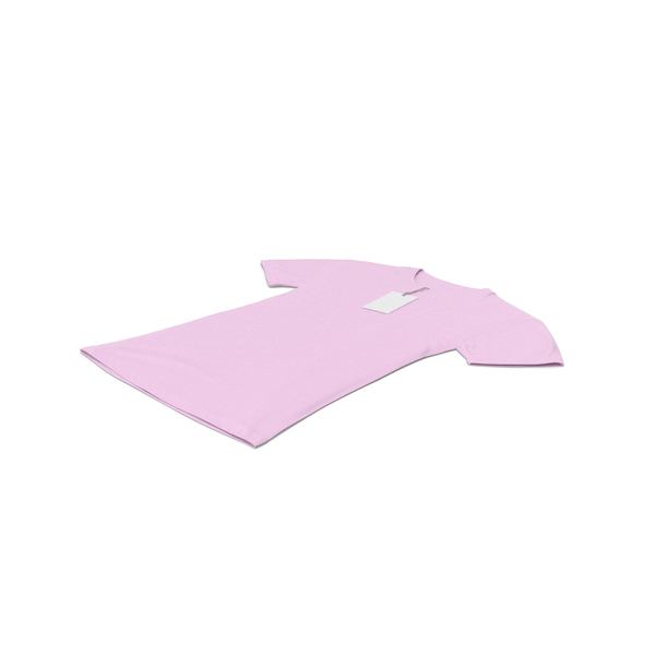 T Shirt: Female Crew Neck Laying With Tag Pink PNG & PSD Images T Shirt: Female Crew Neck Laying With Tag Pink PNG & PSD Images