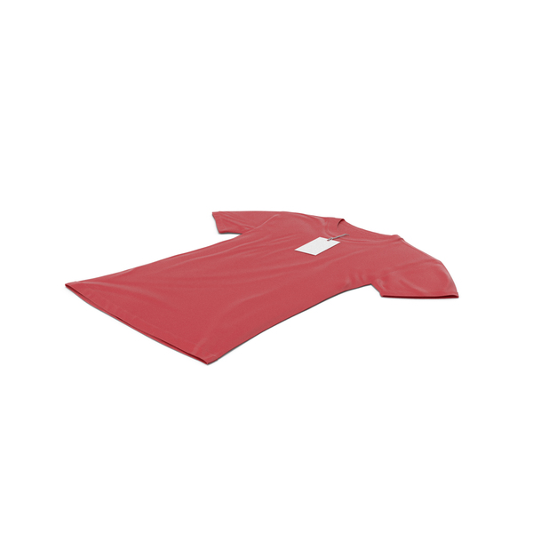 T Shirt: Female Crew Neck Laying With Tag Red PNG & PSD Images T Shirt: Female Crew Neck Laying With Tag Red PNG & PSD Images