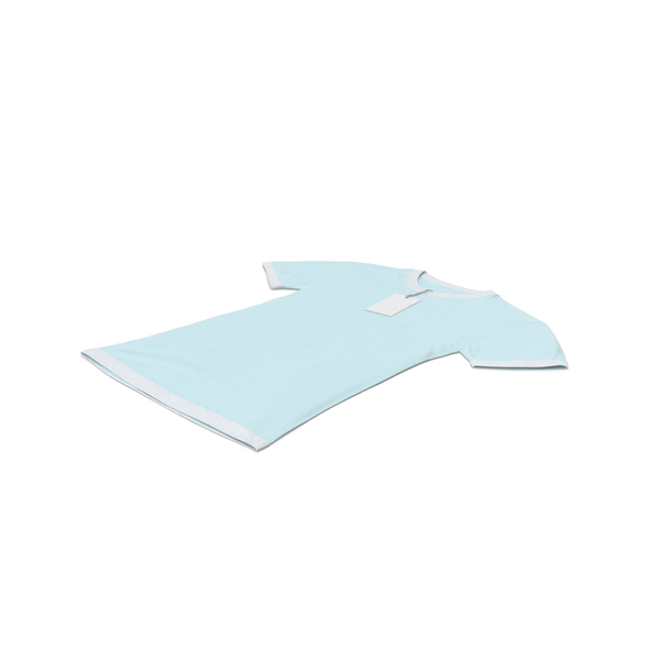 Shirt: Female Crew Neck Laying With Tag White and Blue PNG & PSD Images Shirt: Female Crew Neck Laying With Tag White and Blue PNG & PSD Images