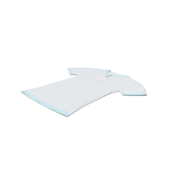 Shirt: Female Crew Neck Laying With Tag White and Blue PNG & PSD Images Shirt: Female Crew Neck Laying With Tag White and Blue PNG & PSD Images