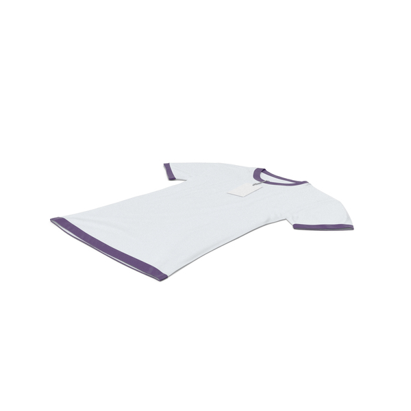Shirt: Female Crew Neck Laying With Tag White and Purple PNG & PSD Images Shirt: Female Crew Neck Laying With Tag White and Purple PNG & PSD Images