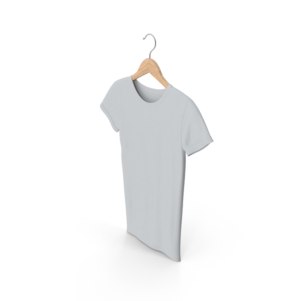 Female Crew Neck on Hanger PNG & PSD Images