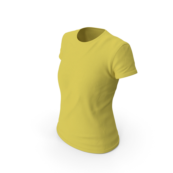 T Shirt: Female Crew Neck Worn PNG & PSD Images T Shirt: Female Crew Neck Worn PNG & PSD Images