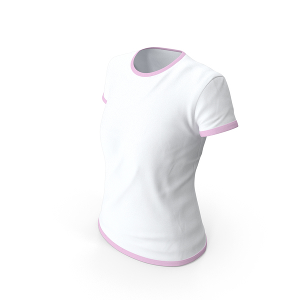 T Shirt: Female Crew Neck Worn PNG & PSD Images T Shirt: Female Crew Neck Worn PNG & PSD Images