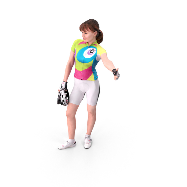 Bicyclist: Female Cyclist PNG & PSD Images