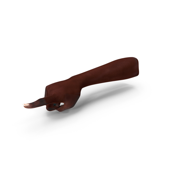 Female Hand African American Pose PNG & PSD Images