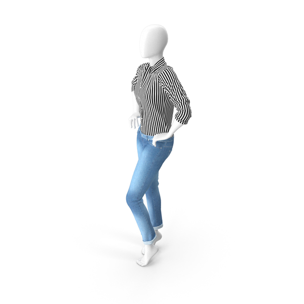 Female Jeans Set PNG & PSD Images Female Jeans Set PNG & PSD Images