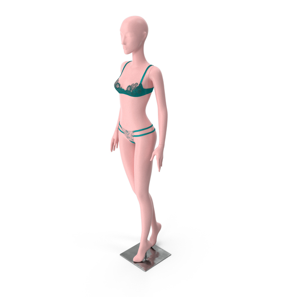 Female Mannequin Wearing Lingerie PNG & PSD Images