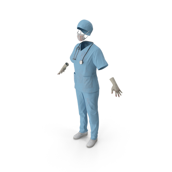Surgical Gloves: Female Surgeon Dress with Blood PNG & PSD Images Surgical Gloves: Female Surgeon Dress with Blood PNG & PSD Images