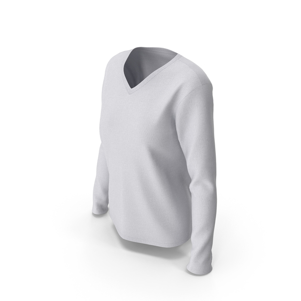 Shirt: Female T-Shirt Dropped Shoulder Deep V Collar Long Sleeve PNG & PSD Images Shirt: Female T-Shirt Dropped Shoulder Deep V Collar Long Sleeve PNG & PSD Images