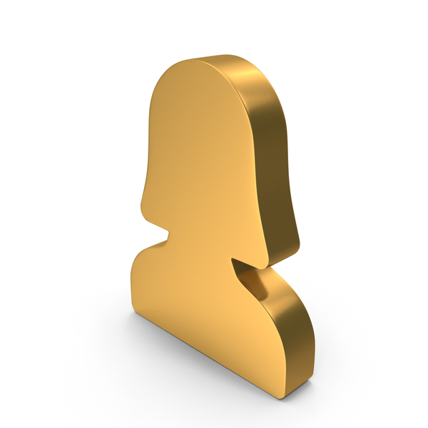 Symbols: Female User Web Icon PNG & PSD Images
