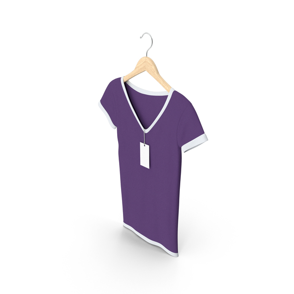 Tank Top: Female V Neck Hanging With Tag White And Purple PNG & PSD Images Tank Top: Female V Neck Hanging With Tag White And Purple PNG & PSD Images
