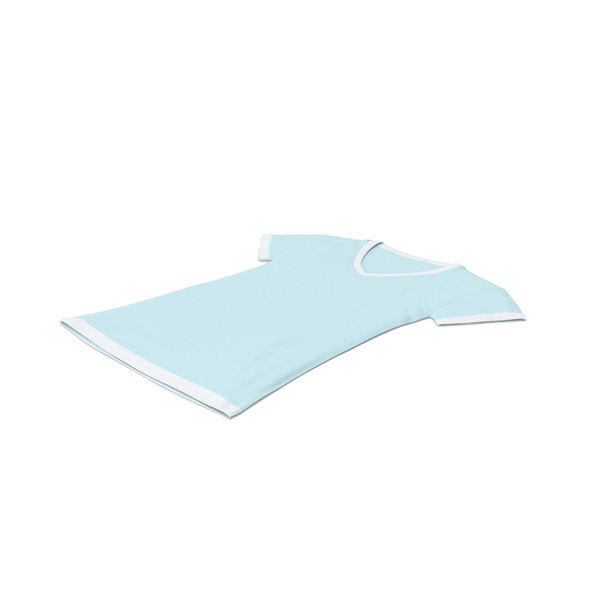 T Shirt: Female V Neck Laying White and Blue PNG & PSD Images T Shirt: Female V Neck Laying White and Blue PNG & PSD Images