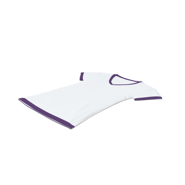 T Shirt: Female V Neck Laying White and Purple PNG & PSD Images T Shirt: Female V Neck Laying White and Purple PNG & PSD Images