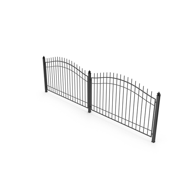 Wrought Iron: Fence PNG & PSD Images
