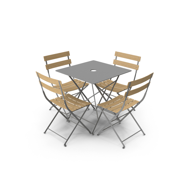 Cafe: Fermob Bistro Table Chair PNG & PSD Images