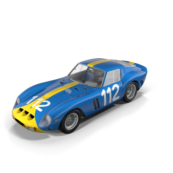 Race Car: Ferrari 250 GTO - 3445GT Object Race Car: Ferrari 250 GTO - 3445GT Object