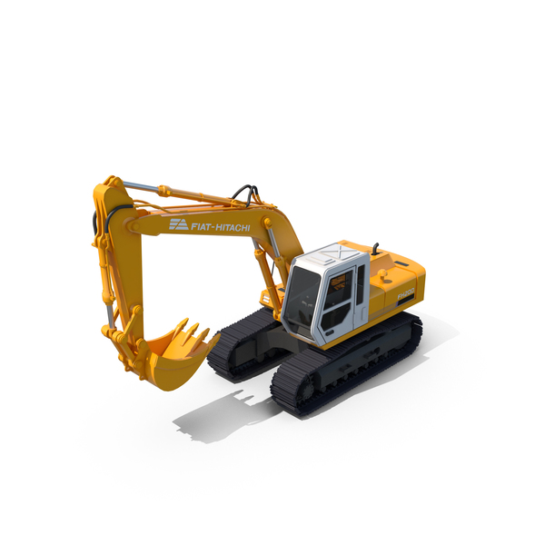 Fiat Hitachi FH200 Excavator PNG Images & PSDs for Download ...