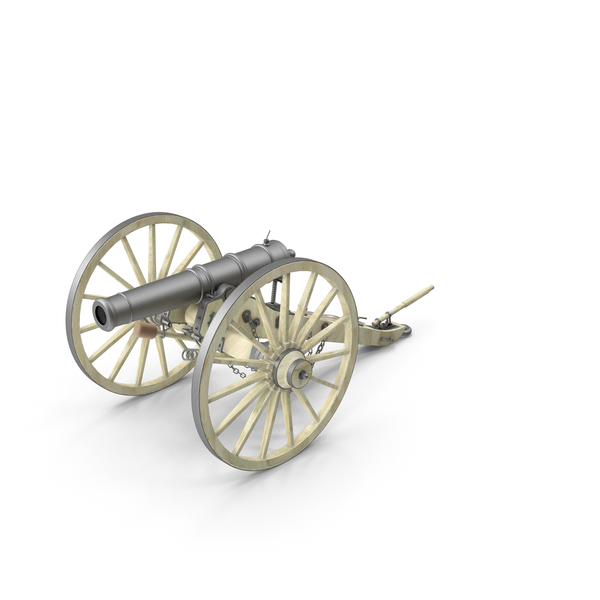 Civil War: Field Cannon PNG & PSD Images