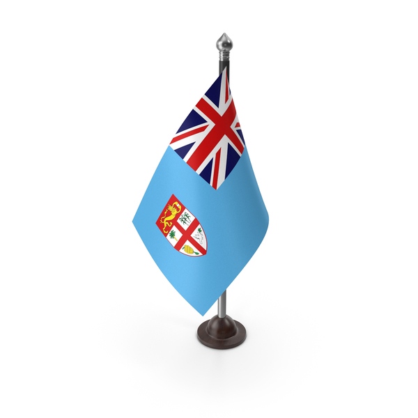 Fiji Plastic Flag Stand PNG & PSD Images