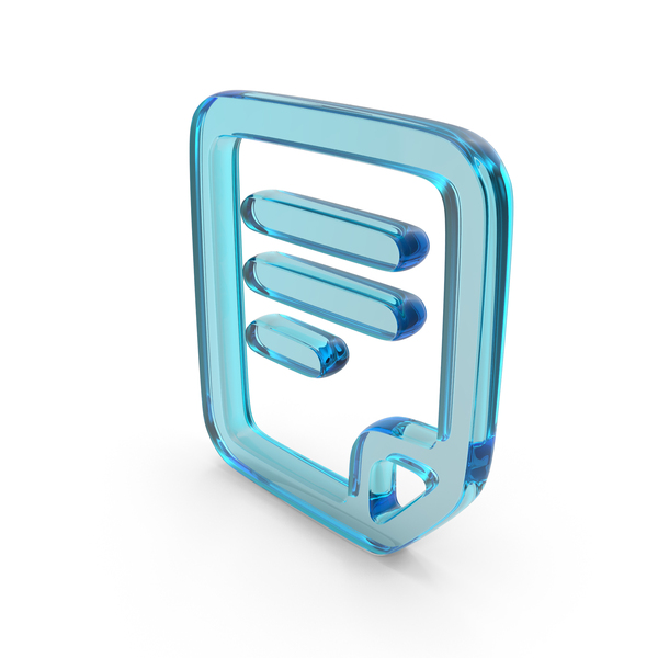 Symbols: File Outline Symbol Glass PNG & PSD Images