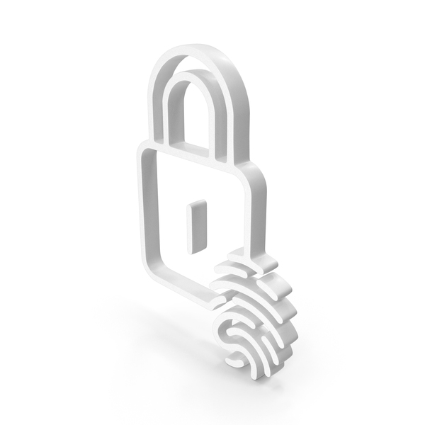 Finger Print Lock Secure Web White PNG & PSD Images Finger Print Lock Secure Web White PNG & PSD Images