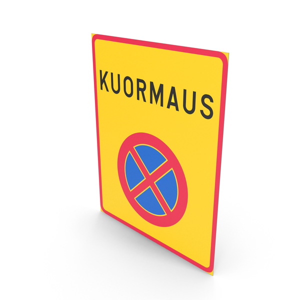 Traffic Signs: Finnish Sign Loading Zone PNG & PSD Images
