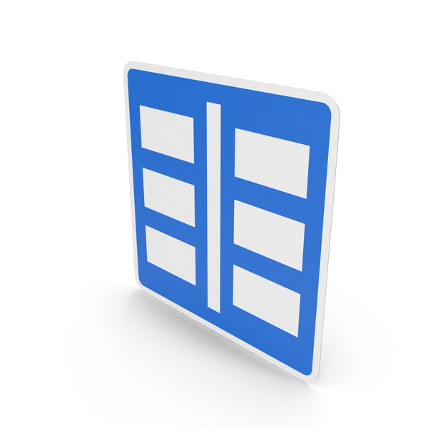 Traffic Signs: Finnish Sign Placing Vehicles On A Parking Place PNG & PSD Images