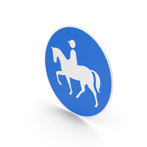 Traffic Signs: Finnish Track For Rider On Horseback Sign PNG & PSD Images Traffic Signs: Finnish Track For Rider On Horseback Sign PNG & PSD Images
