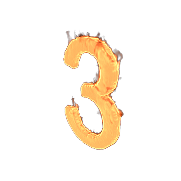 Fire Number Three PNG & PSD Images Fire Number Three PNG & PSD Images
