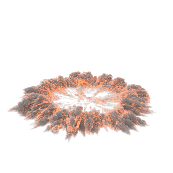 Explosion: Fire Shockwave PNG & PSD Images