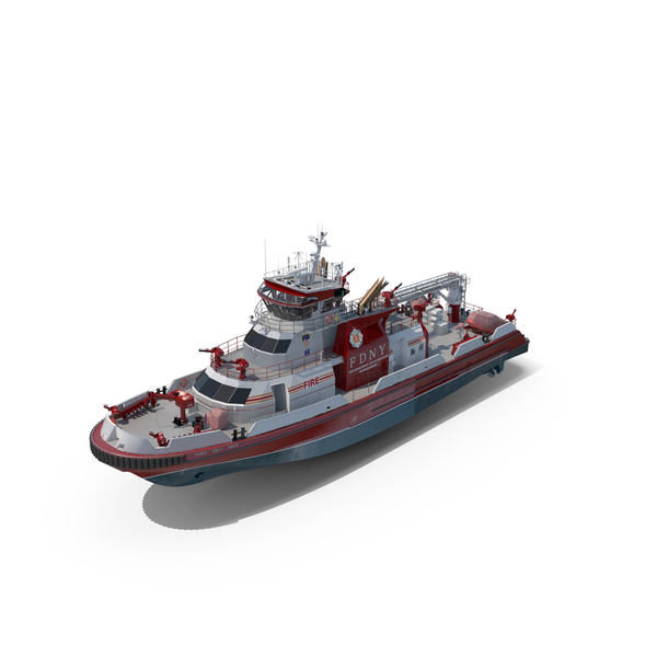 Fireboat FDNY 343 Three Forty Three PNG & PSD Images