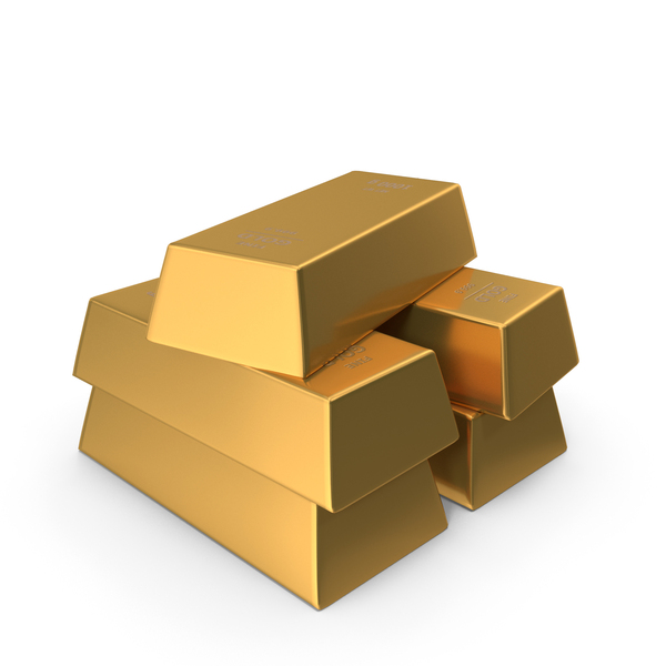 Five Gold Bullions PNG Images & PSDs for Download | PixelSquid - S118333487