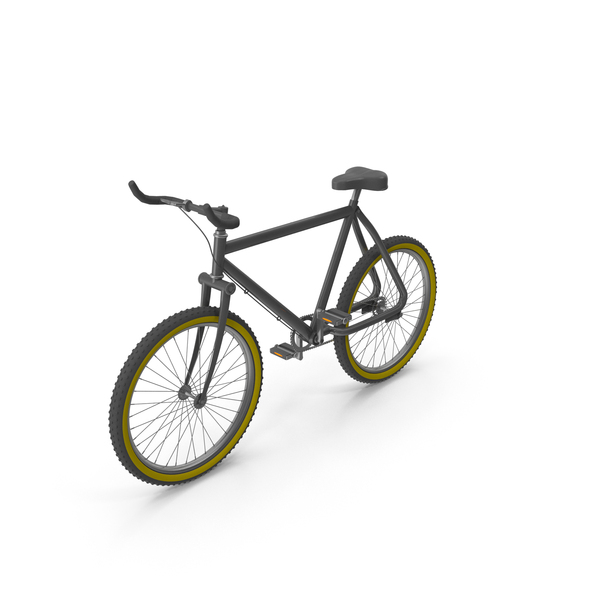 Mountain: Fixed Gear Bicycle PNG & PSD Images