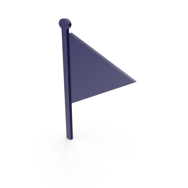 Flag Dark Blue Symbol PNG & PSD Images