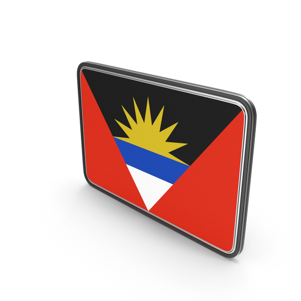 Flag of Antigua and Barbuda Icon PNG & PSD Images