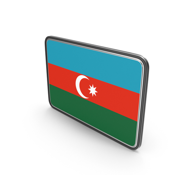 Flag of Azerbaijan Icon PNG & PSD Images