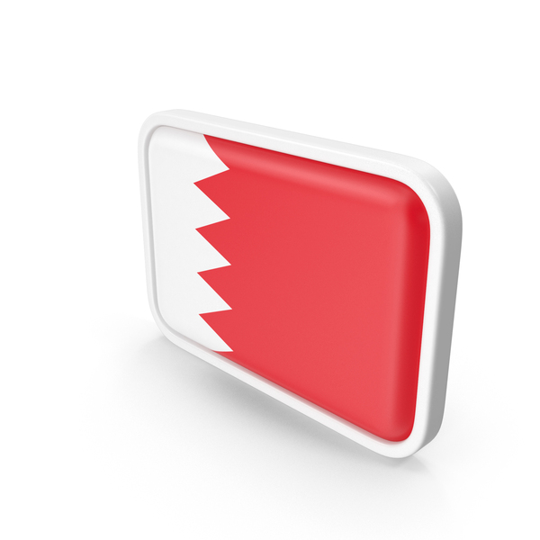 Flag Of Bahrain PNG & PSD Images