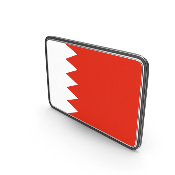 Logo: Flag Of Bahrain Icon PNG & PSD Images