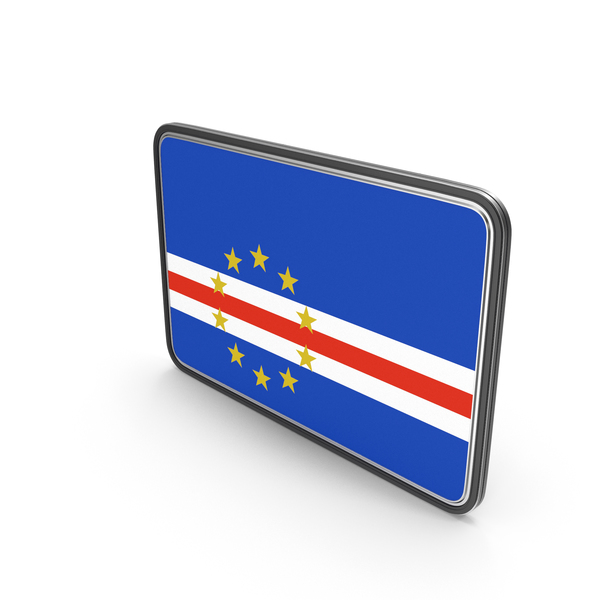 Flag of Cabo Verde Icon PNG & PSD Images
