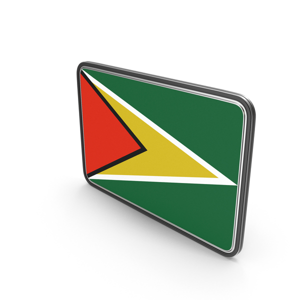 Computer: Flag of Guyana Icon PNG & PSD Images