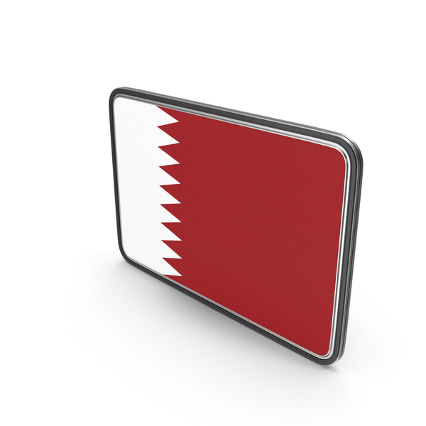 Logo: Flag Of Qatar Icon PNG & PSD Images