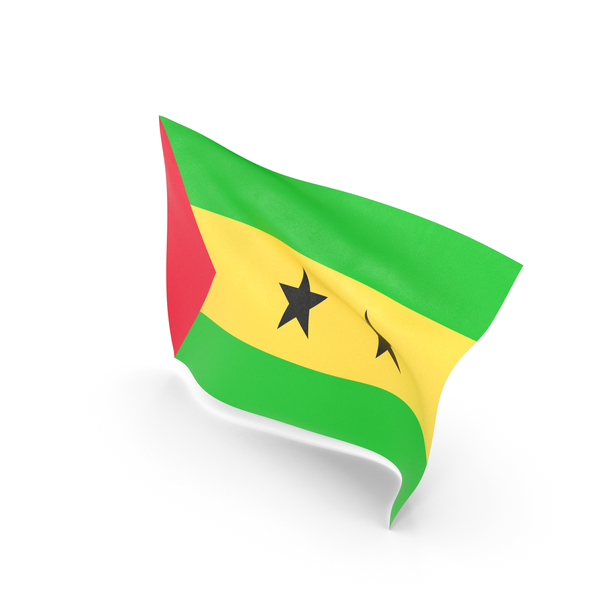 Flag of São Tomé and Príncipe PNG & PSD Images