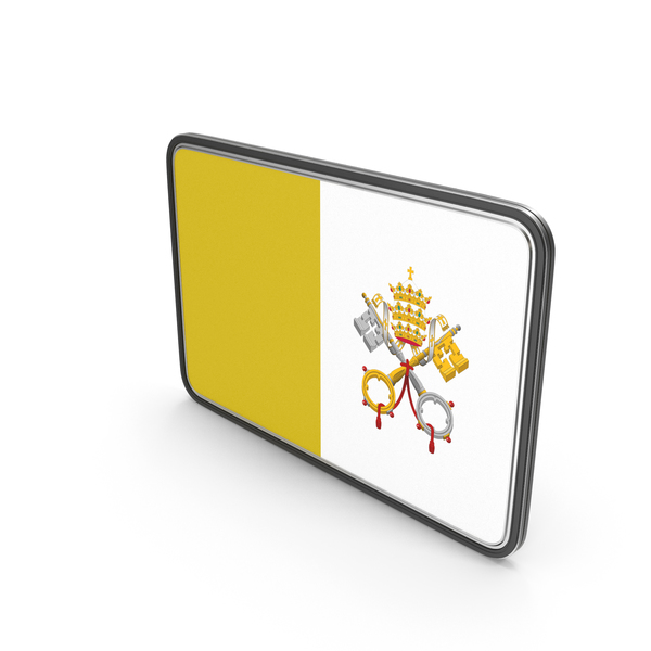Logo: Flag Of Vatican City Icon PNG & PSD Images