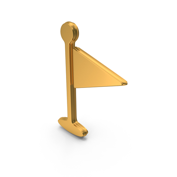 Flag Pin Locate Icon Gold PNG & PSD Images Flag Pin Locate Icon Gold PNG & PSD Images