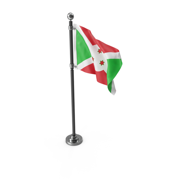 Flag Pole Burundi PNG & PSD Images