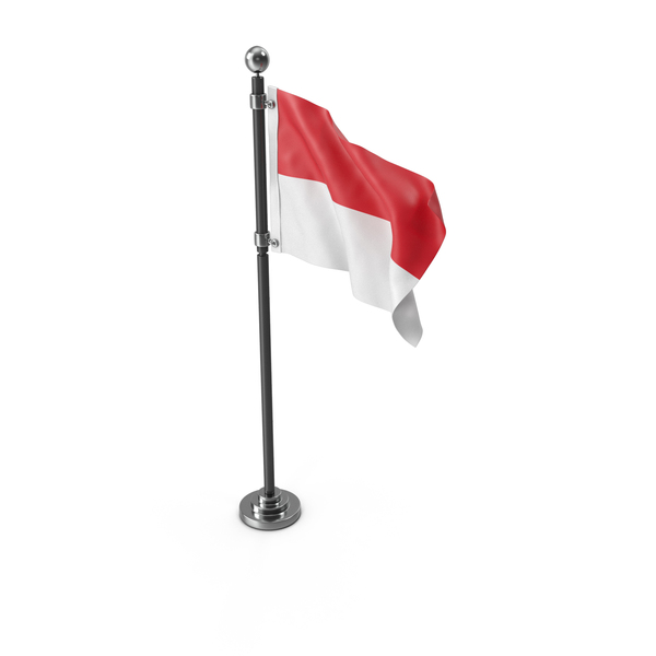 Flag Pole Monaco PNG & PSD Images