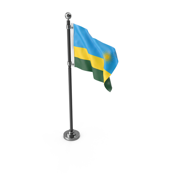 Flag Pole Rwanda PNG & PSD Images