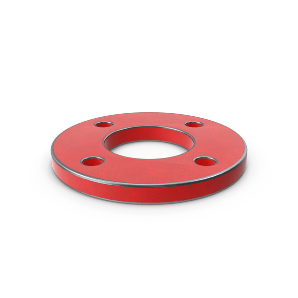 Hardware: Flange Steel Painted Red PNG & PSD Images Hardware: Flange Steel Painted Red PNG & PSD Images